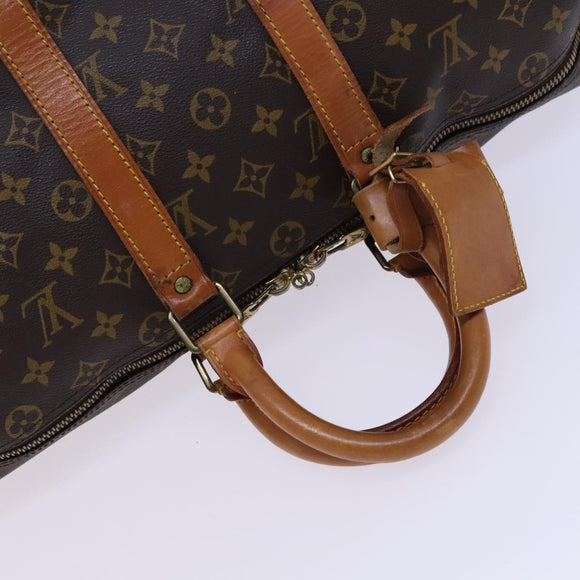 LOUIS VUITTON Monogram Keepall 45 Boston Bag M41428 LV Auth EC144