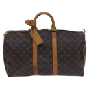 LOUIS VUITTON Monogram Keepall 45 Boston Bag M41428 LV Auth EC160-13