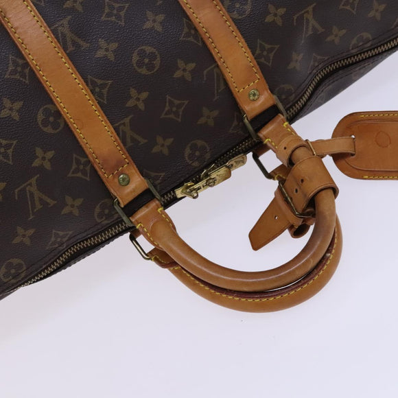 LOUIS VUITTON Monogram Keepall 45 Boston Tas M41428 LV Auth EC160