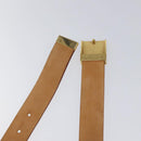 LOUIS VUITTON Monogram Multicolor Ceinture Carre Belt White M9270U Auth EC172V-14