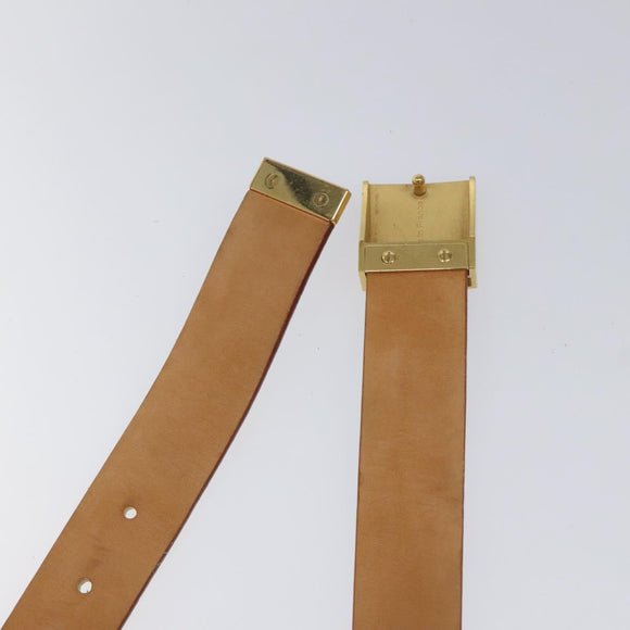 LOUIS VUITTON Monogram Multicolor Ceinture Carre Belt White M9270U Auth EC172V