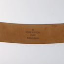 LOUIS VUITTON Monogram Multicolor Ceinture Carre Belt White M9270U Auth EC172V-6
