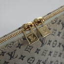 LOUIS VUITTON Monogram Mini Alma Haut Hand Bag Blue M92202 LV Auth EC183-18