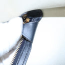 LOUIS VUITTON Monogram Mini Alma Haut Hand Bag Blue M92202 LV Auth EC183-12