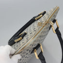 LOUIS VUITTON Monogram Mini Alma Haut Hand Bag Blue M92202 LV Auth EC183-6