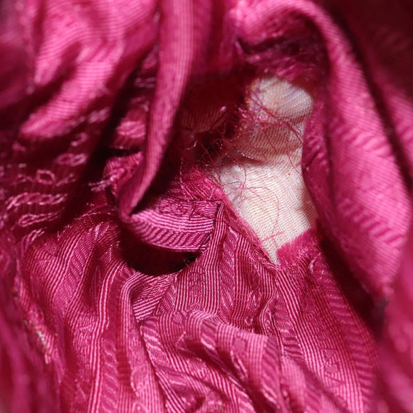 PRADA Shoulder Bag Nylon Pink Gold Auth EC191