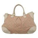 LOUIS VUITTON Mini Lin Marina GM Hand Bag Croisette 2way Pink M95493 Auth EC192-13