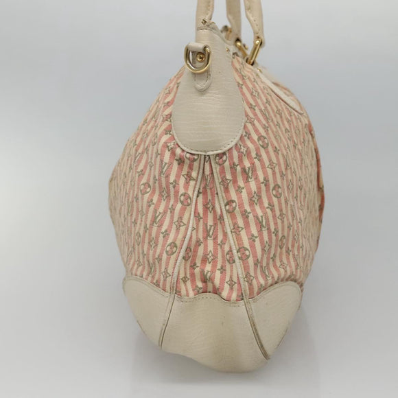 LOUIS VUITTON Mini Lin Marina GM Hand Bag Croisette 2way Pink M95493 Auth EC192