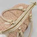 LOUIS VUITTON Mini Lin Marina GM Hand Bag Croisette 2way Pink M95493 Auth EC192-6