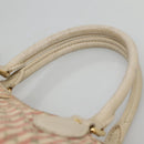 LOUIS VUITTON Mini Lin Marina GM Hand Bag Croisette 2way Pink M95493 Auth EC192-8