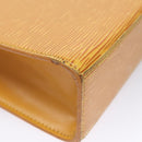 LOUIS VUITTON Epi Malesherbes Hand Bag Tassili Yellow Jonne M52379 LV Auth EC198-15