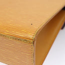 LOUIS VUITTON Epi Malesherbes Hand Bag Tassili Yellow Jonne M52379 LV Auth EC198-16