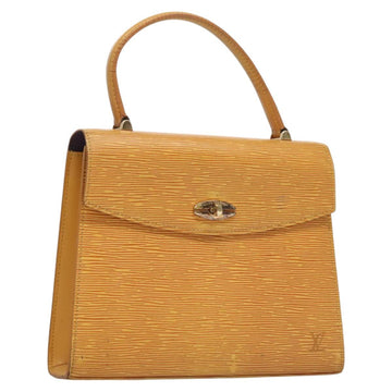 LOUIS VUITTON Epi Malesherbes Hand Bag Tassili Yellow Jonne M52379 LV Auth EC198