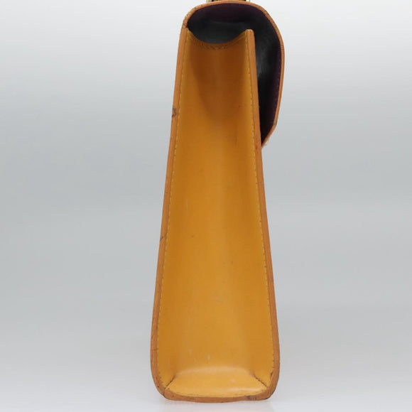 LOUIS VUITTON Epi Malesherbes Hand Bag Tassili Yellow Jonne M52379 LV Auth EC198