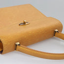 LOUIS VUITTON Epi Malesherbes Hand Bag Tassili Yellow Jonne M52379 LV Auth EC198-6