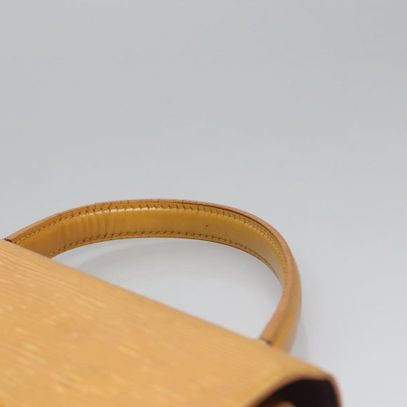 LOUIS VUITTON Epi Malesherbes Hand Bag Tassili Yellow Jonne M52379 LV Auth EC198