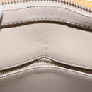 LOUIS VUITTON Monogram Vernis Houston Hand Bag Beige M91004 LV Auth EC214-20