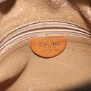 CELINE Macadam Canvas Hand Bag PVC Leather Brown Auth EC224-19
