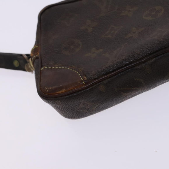 LOUIS VUITTON Monogram Clutch Bag 2Set LV Auth EC228