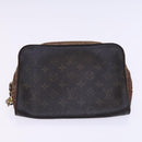 LOUIS VUITTON Monogram Clutch Bag 2 Set LV Auth EC228-2