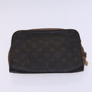 LOUIS VUITTON Monogram Clutch Bag 2 Set LV Auth EC228-3