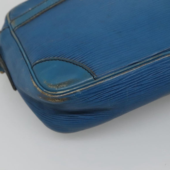 LOUIS VUITTON Epi Trocadero 23 Shoulder Bag Blue M52305 LV Auth EC236