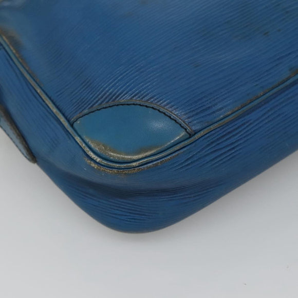 LOUIS VUITTON Epi Trocadero 23 Shoulder Bag Blue M52305 LV Auth EC236
