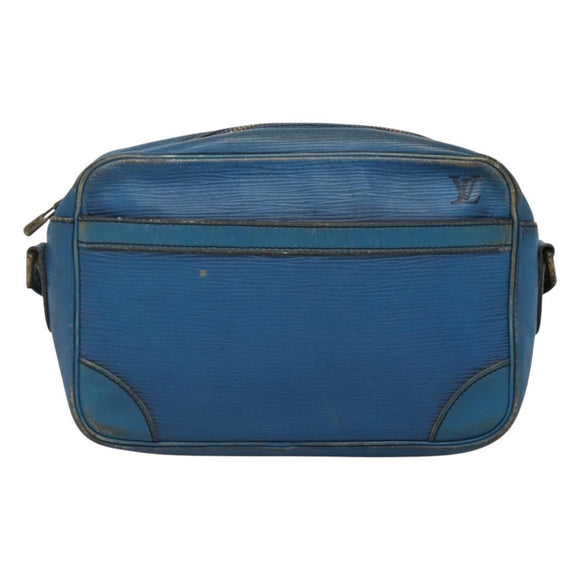 LOUIS VUITTON Epi Trocadero 23 Shoulder Bag Blue M52305 LV Auth EC236