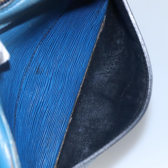 LOUIS VUITTON Epi Trocadero 23 Shoulder Bag Blue M52305 LV Auth EC236