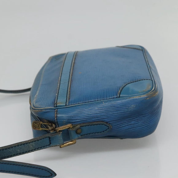LOUIS VUITTON Epi Trocadero 23 Shoulder Bag Blue M52305 LV Auth EC236