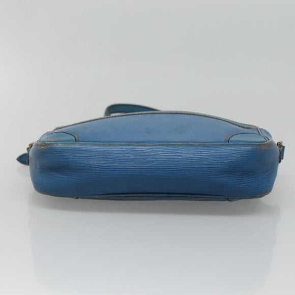 LOUIS VUITTON Epi Trocadero 23 Shoulder Bag Blue M52305 LV Auth EC236