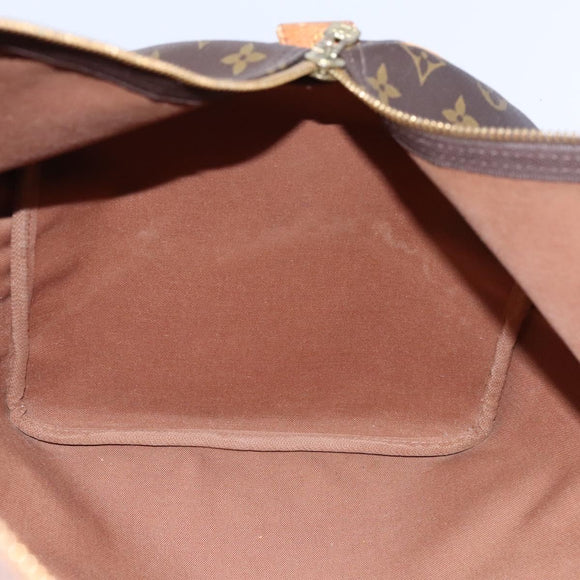 LOUIS VUITTON Monogram Keepall 55 Boston Bag M41424 LV Auth EC242