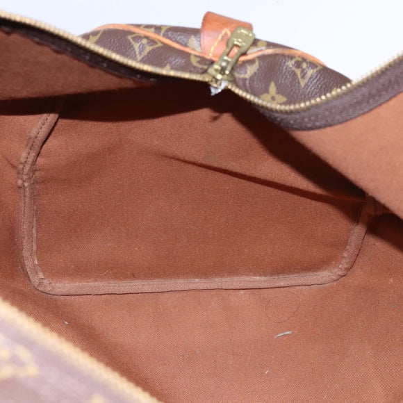 LOUIS VUITTON Monogram Keepall 55 Boston Bag M41424 LV Auth EC256
