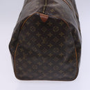 LOUIS VUITTON Monogram Keepall 55 Boston Bag M41424 LV Auth EC256-3