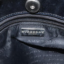 BURBERRY Nova Check Hand Bag PVC Beige Auth EC273-11