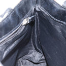 BURBERRY Nova Check Hand Bag PVC Beige Auth EC273-17