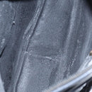 BALLY Shoulder Bag Leather Black Gold Auth EC277-17