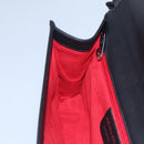 Salvatore Ferragamo Shoulder Bag beads Black Auth EC288V-21