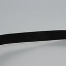 Salvatore Ferragamo Shoulder Bag beads Black Auth EC288V-8