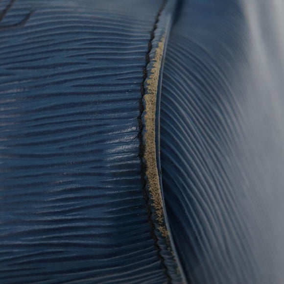 LOUIS VUITTON Epi Keepall 55 Boston Bag Toledo Blue M42955 LV Auth EC290