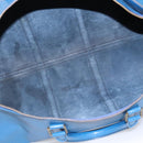 LOUIS VUITTON Epi Keepall 55 Boston Bag Toledo Blue M42955 LV Auth EC290-11