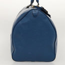 LOUIS VUITTON Epi Keepall 55 Boston Bag Toledo Blue M42955 LV Auth EC290-3