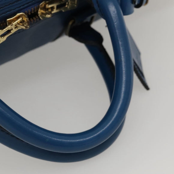 LOUIS VUITTON Epi Keepall 55 Boston Bag Toledo Blue M42955 LV Auth EC290