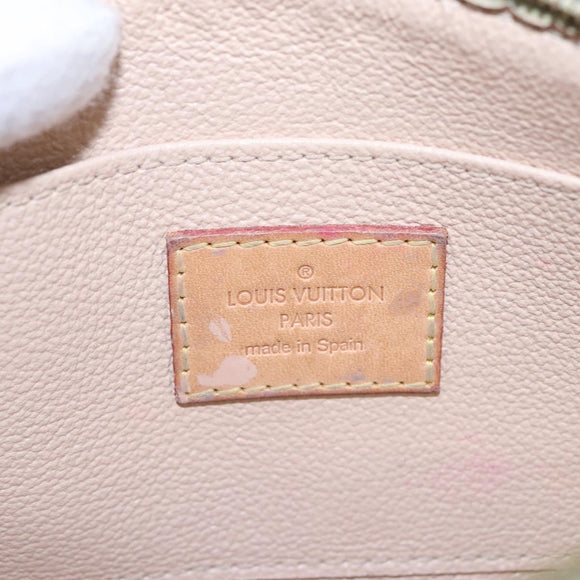 LOUIS VUITTON Damier Azur Pochette Cosmetic PM Pouch N60024 LV Auth EC298