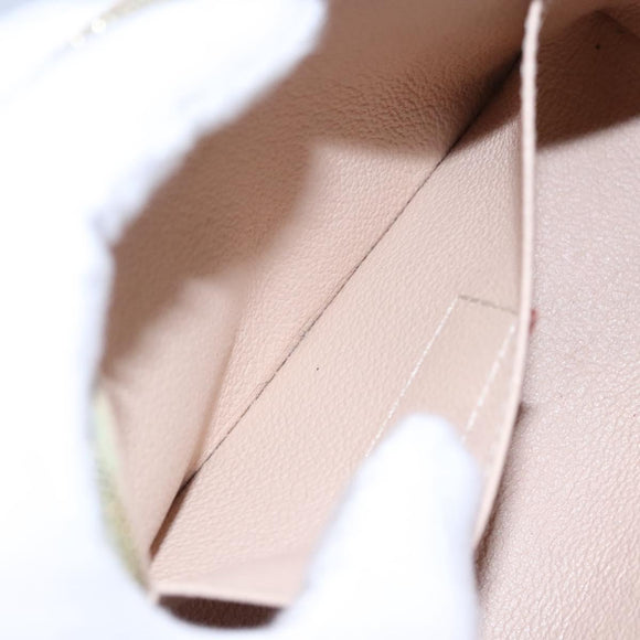 LOUIS VUITTON Damier Azur Pochette Cosmetic PM Pouch N60024 LV Auth EC298