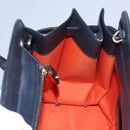 BVLGARI Aruba Hand Bag Leather 2way Green Auth EC308-20