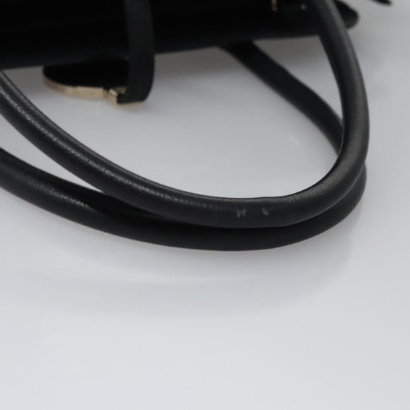 BVLGARI Aruba Hand Bag Leather 2way Green Auth EC308