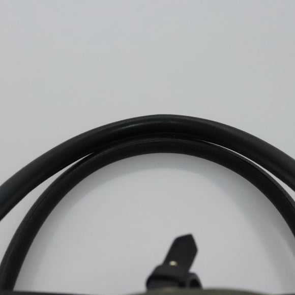 BVLGARI Aruba Hand Bag Leather 2way Green Auth EC308