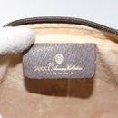 GUCCI GG Supreme Web Sherry Line Clutch Bag PVC Beige 156 01 012 Auth EC317-13