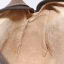 GUCCI GG Supreme Web Sherry Line Clutch Bag PVC Beige 156 01 012 Auth EC317-16